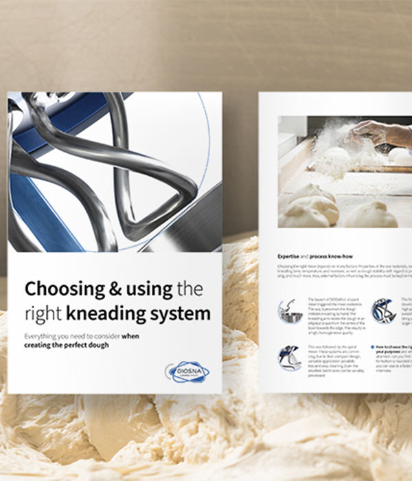 Decision guidance: Choosing the right kneading system 