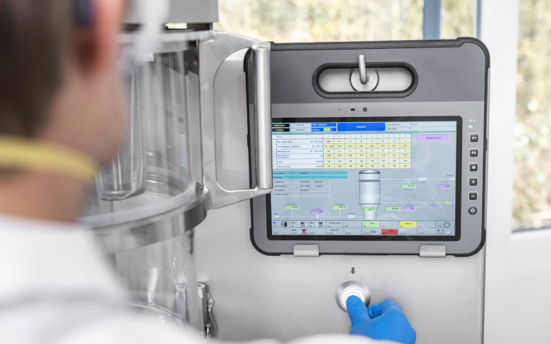 HDC Coater for <b>variable batch sizes</b>